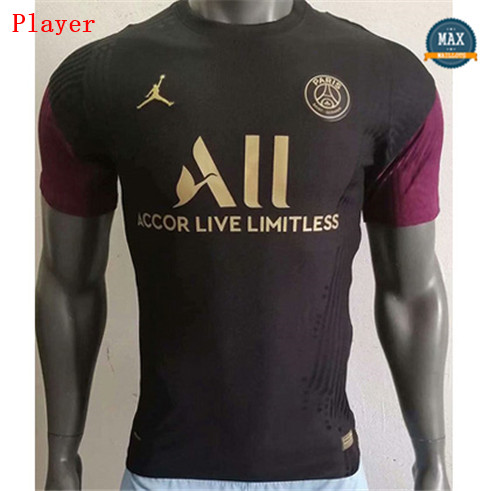 Max Maillots Player Version 2020 PSG Noir Jordan