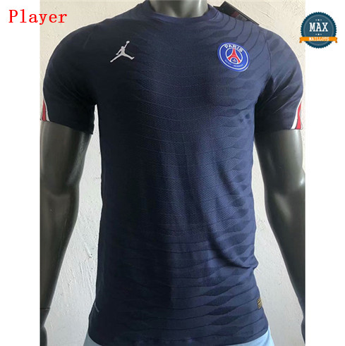 Max Maillot Player Version 2020 PSG Jordan Bleu Training