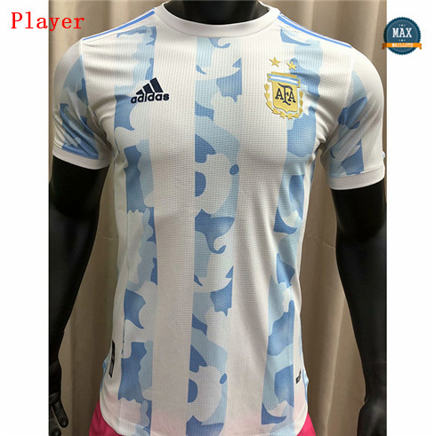 Max Maillot Player Version 2020 Argentine Domicile