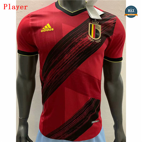 Max Maillot Player Version 2020 Belgique Domicile