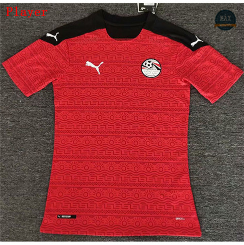Max Maillots Player Version 2020 Egypte Domicile Rouge
