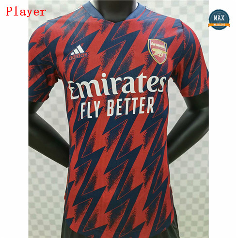 Max Maillots Player Version 2021/22 Arsenal Rouge