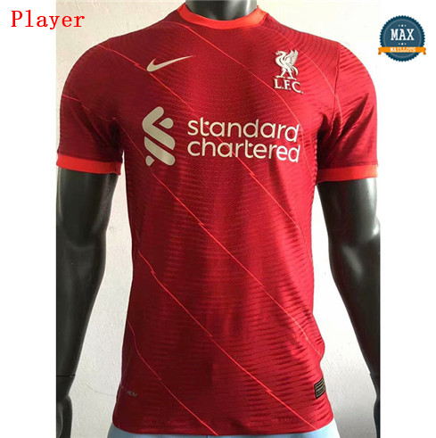 Max Maillots Player Version 2021/22 Liverpool Domicile