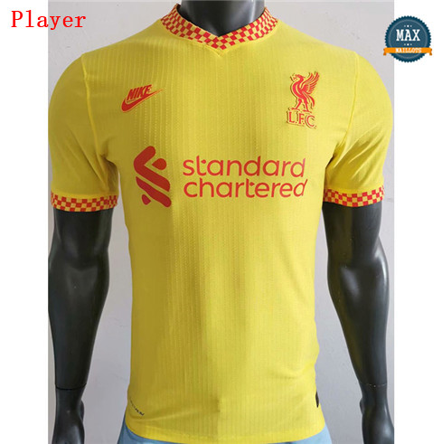 Max Maillots Player Version 2021/22 Liverpool Third