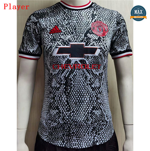 Max Maillot Player Version 2021/22 Manchester United Training Noir