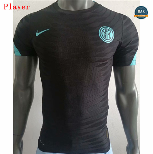 Max Maillots Player Version 2021/22 Inter Milan Training Noir