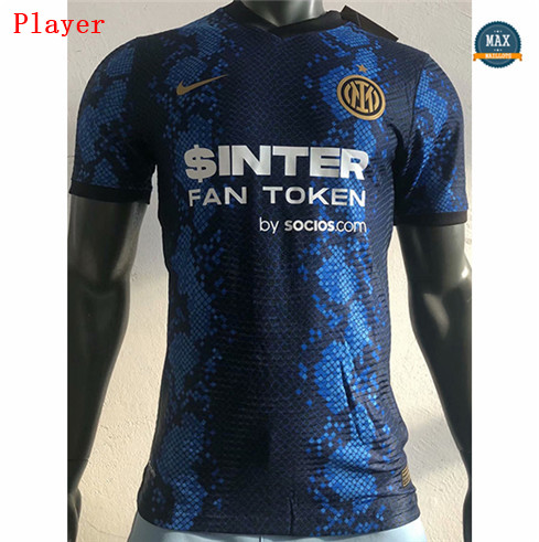 Max Maillot Player Version 2021/22 Inter Milan Domicile