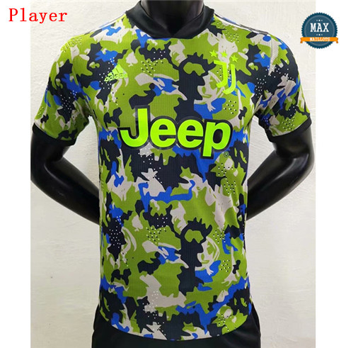 Max Maillots Player Version 2020 Juventus vert