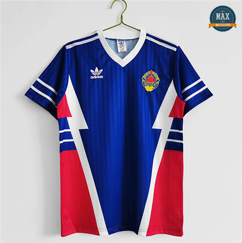 Max Maillot Rétro 1990 Yugoslavia Domicile