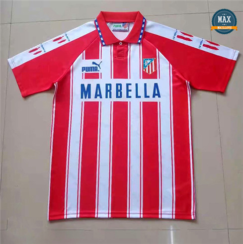 Max Maillots Rétro 1994-95 Atletico Madrid Domicile