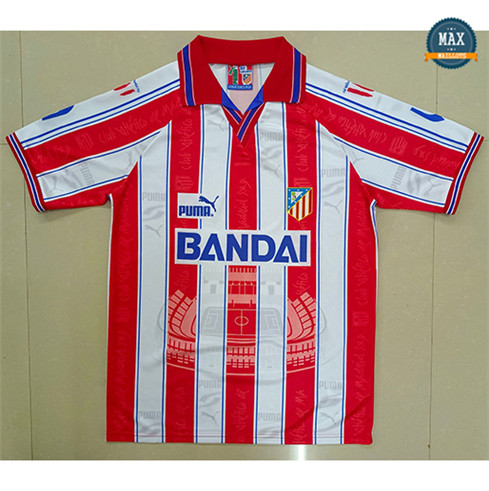 Max Maillots Rétro 1996-97 Atletico Madrid Domicile