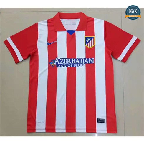 Max Maillots Rétro 2013-14 Atletico Madrid Domicile