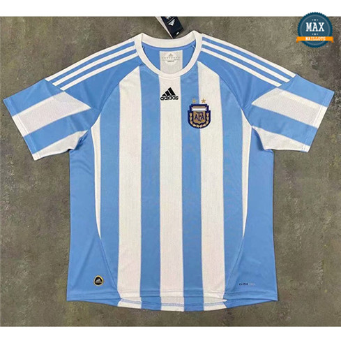 Max Maillot Rétro 2010 Argentine Domicile