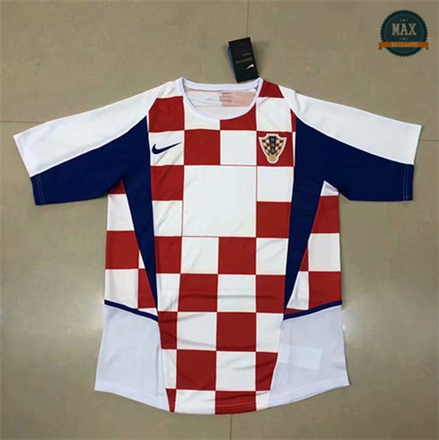 Max Maillots Rétro 2002 Croatie Domicile