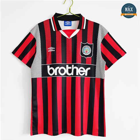 Max Maillots Rétro 1994-96 Manchester City Exterieur