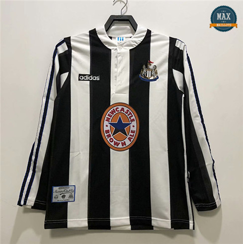 Max Maillots Rétro 1995-97 Newcastle United United Domicile Manche Longue