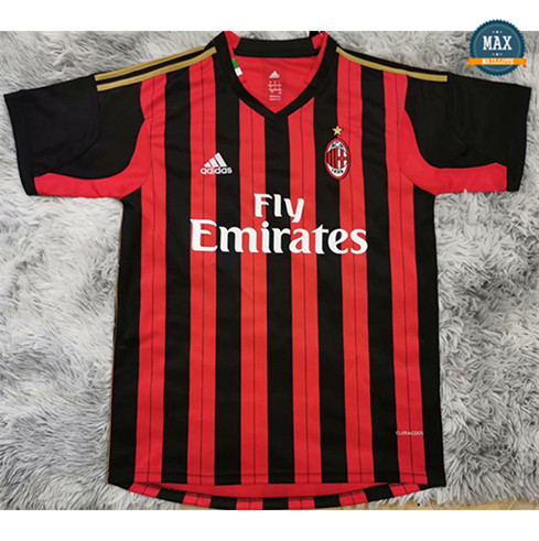 Max Maillot Rétro 2013-14 AC Milan Domicile