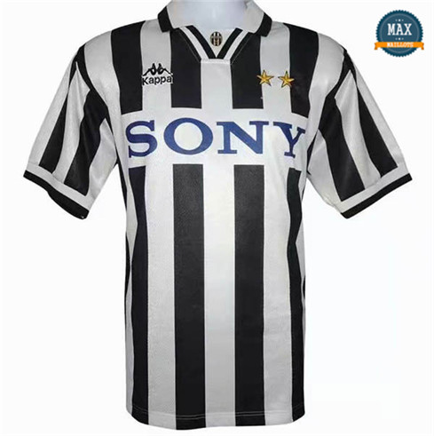 Max Maillot Rétro 1995-97 Juventus Domicile