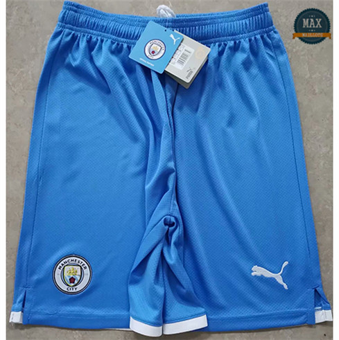 Max Maillot Manchester City Short Bleu 2021/22