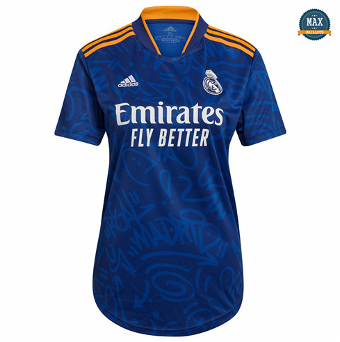 Max Maillots Real Madrid Femme Exterieur 2021/22