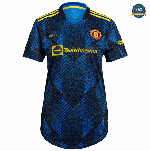 Max Maillots Manchester United Femme Third 2021/22