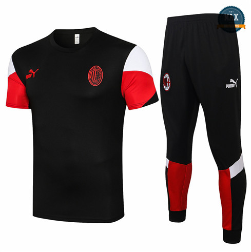 Max Maillots AC Milan + Pantalon 2021/22 Training Noir