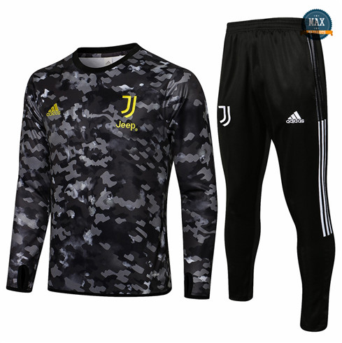 Max Survetement Juventus 2021/22 Gris foncé Col Rond