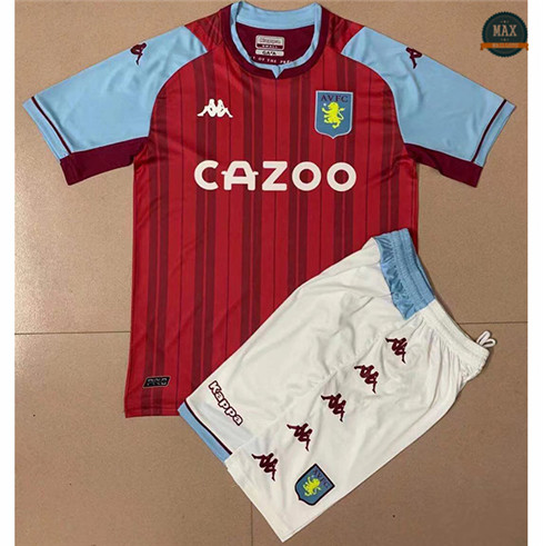 Max Maillots Aston Villa Enfant Domicile 2021/22