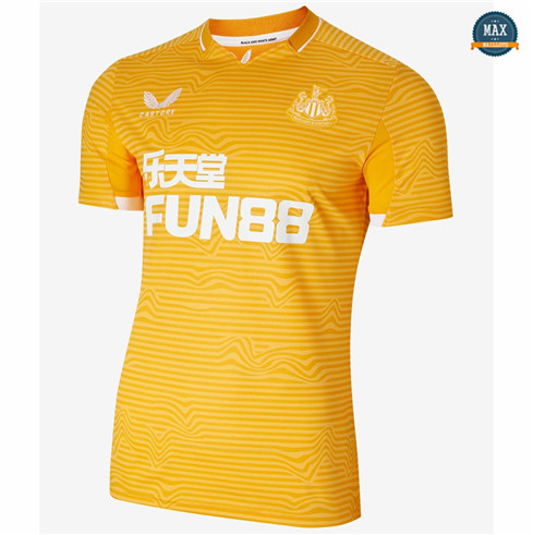 Max Maillots Newcastle United gardien de but Exterieur Jaune 2021/22