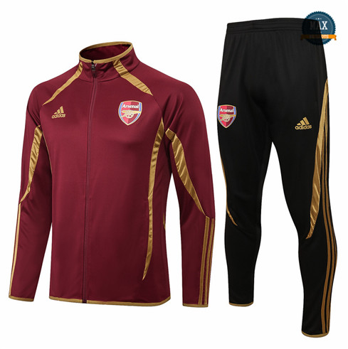 Max Maillots Veste Survetement Arsenal 2021/22 Bordeaux