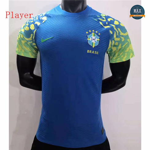 Max Maillots Player Version 2021/22 Brésil Bleu