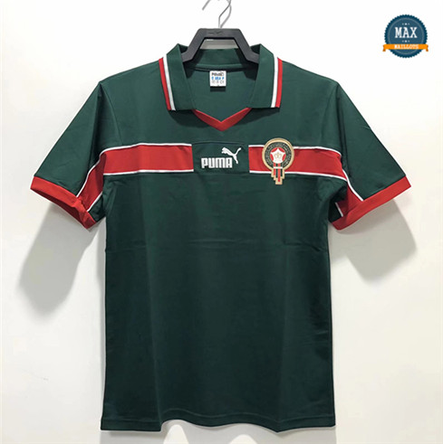 Max Maillots Retro 1998 Maroc Domicile