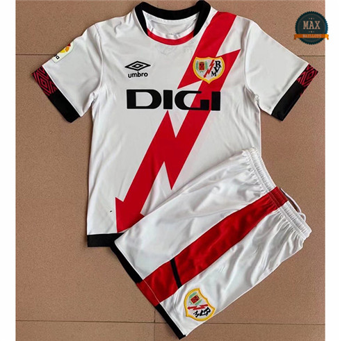 Max Maillots Rayo Vallecano Enfant Domicile 2021/22