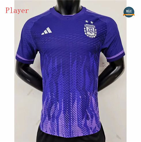 Max Maillot Player Version 2022 2023 Argentine Exterieur pas cher fiable