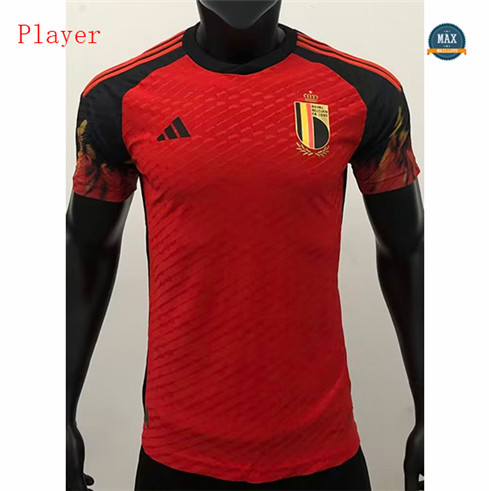 Max Maillot Player Version 2022 2023 Belgique Domicile pas cher fiable