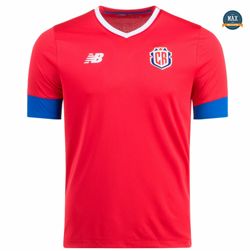 Max Maillot Costa Rica Domicile 2022 2023 pas cher fiable