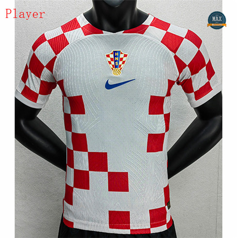 Max Maillot Player Version 2022 2023 Croatie Domicile pas cher fiable