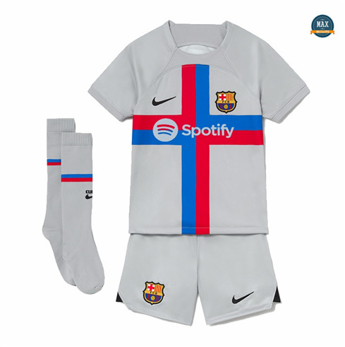 Max Maillot Barcelone Exterieur Enfant 2022 2023 pas cher fiable