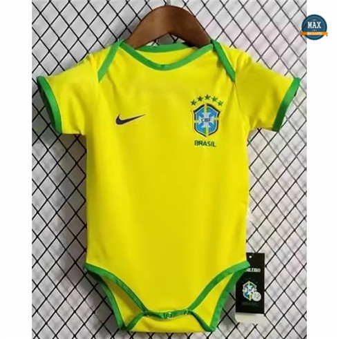 Max Maillot Brésil baby Domicile 2022 2023 pas cher fiable