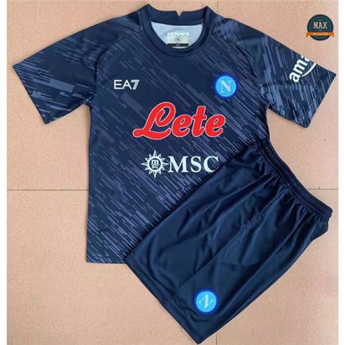 Max Maillot Naples Third Enfant 2022 2023 pas cher fiable