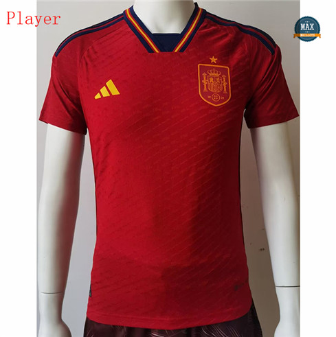 Max Maillot Player Version 2022 2023 Espagne Domicile pas cher fiable