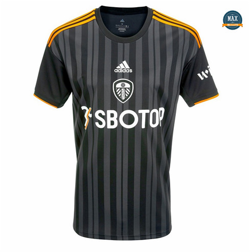 Max Maillot Leeds United Maillot Noir 2022 2023 pas cher fiable