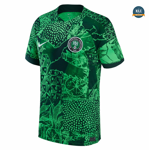 Max Maillot Nigeria Domicile 2022 2023 pas cher fiable