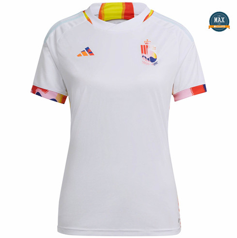 Max Maillot de foot Belgique Femme Exterieur 2022 2023 fiable max 039