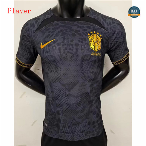 Site fiable Max Maillot Player Version 2022/23 Brésil patterned pas cher