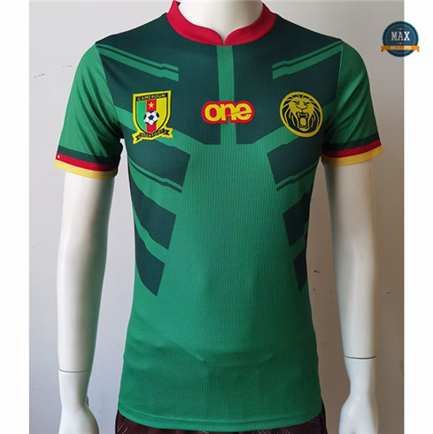 Max Maillot de foot Player Version 2022 2023 Cameroun Domicile Vert fiable max 051