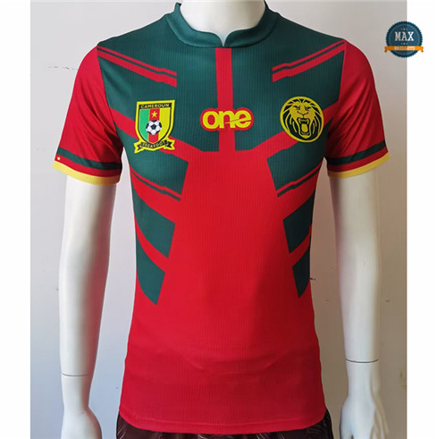 Max Maillot de foot Player Version 2022 2023 Cameroun Third Rouge fiable max 053
