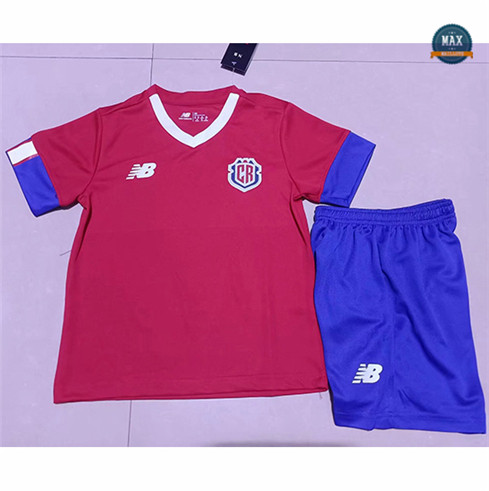 Max Maillot de foot Costa Rica Enfant Domicile 2022 2023 fiable max 030