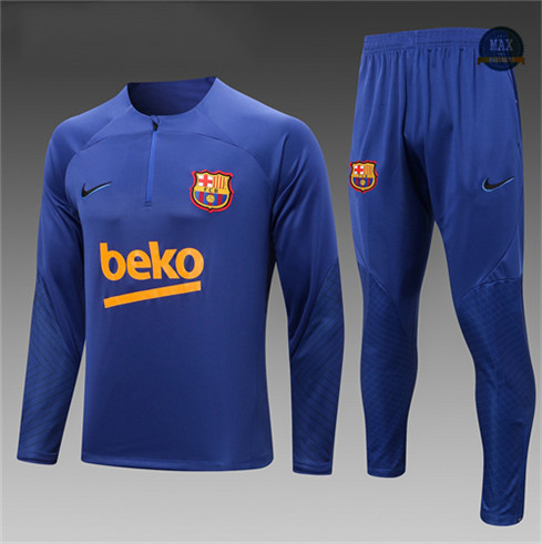 Max Maillot Survetement foot Enfant Barcelone Bleu 2022 fiable max 287