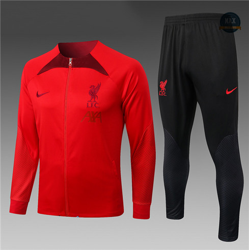 Max Maillot Veste Survetement foot Enfant Liverpool Rouge 2022 fiable max 383